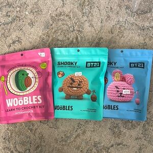 The Woobles Crochet Kit Set
